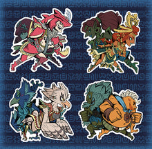 Load image into Gallery viewer, Breath of the Wild Keychain Set