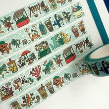 Load image into Gallery viewer, Tea Party! -Ocean Vibes Washi Tape (Limited Print)