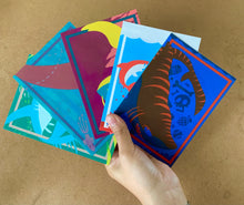 Load image into Gallery viewer, Shark Postcard Prints