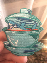 Load image into Gallery viewer, Gaiwan Shark Iron on Patch