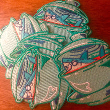 Load image into Gallery viewer, Gaiwan Shark Iron on Patch