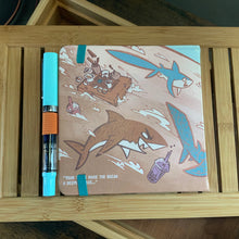 Load image into Gallery viewer, Tea Shark Ocean Sketchbook