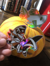 Load image into Gallery viewer, Holo Halloween Shark Sticker Set