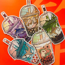 Load image into Gallery viewer, Halloween Shark Sticker Set