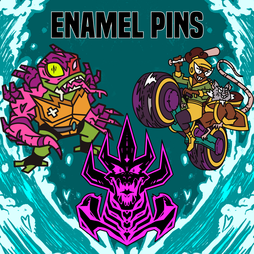TMNT Enamel Pins