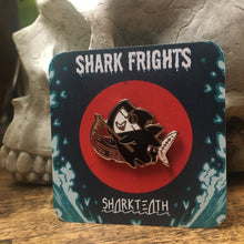 Load image into Gallery viewer, Shark Frights Hard Enamel Pins Vol. 1 (Set of 8)
