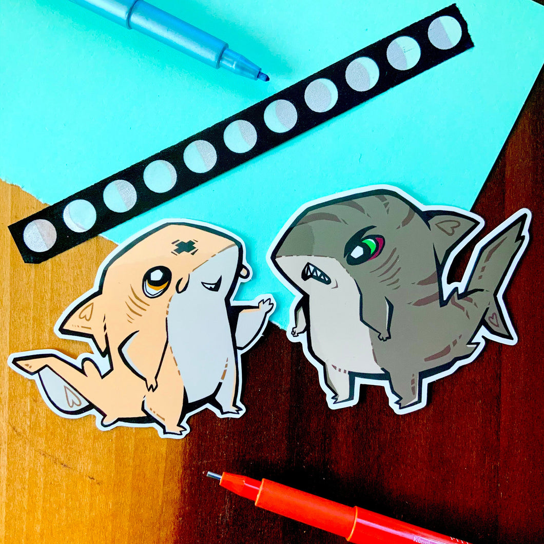 Shark Friends Sticker Set